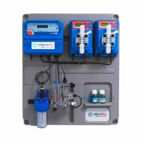 PANEL PH-CLORO BOMBA 2L/H CONTROL EXT. SONDA AMP.